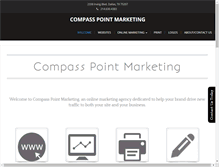 Tablet Screenshot of getpointed.com